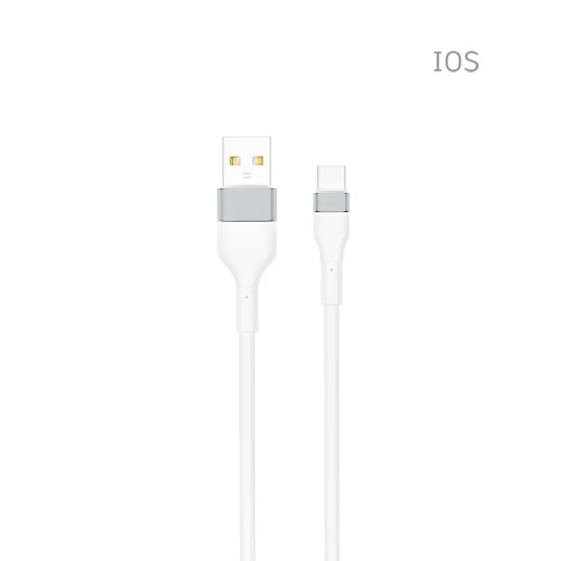 Кабел за зареждане IOS/USB 1 метър -  X124/160 - 2
