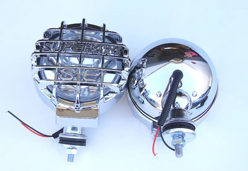 Комплект 2бр. универсални Халогени Фарове с Решетка Ø16.8см 12V 55W - 2