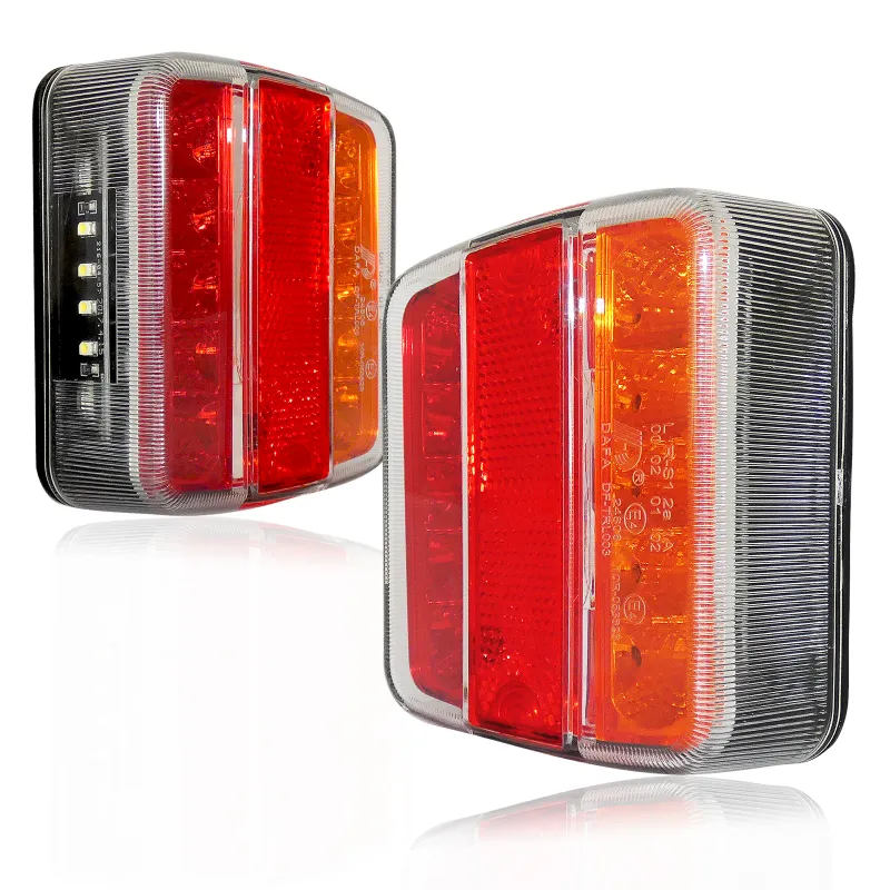 Комплект LED Диодни Стопове 12V 24V Волта бус камион ТИР ремарке - 2