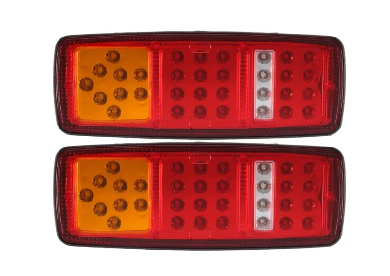 Комплект от 2 бр. LED стопове мигач задна светлина 24V за камион бус ТИР емарке - 4