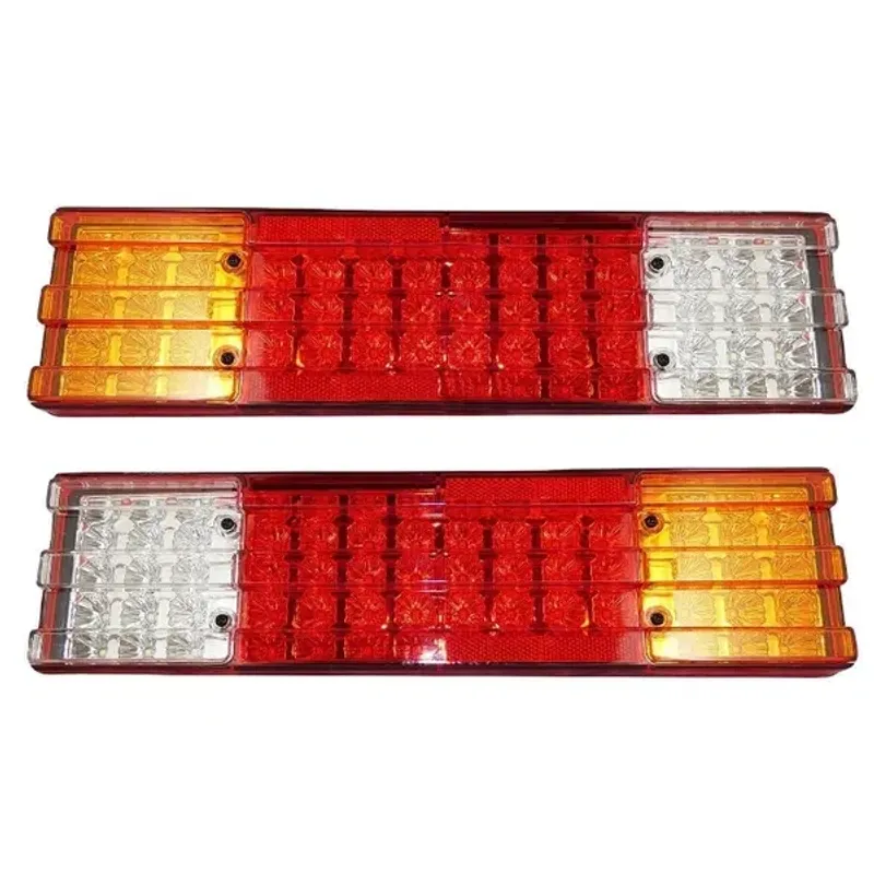 Комплект от 2 Броя Диодни LED Лед стопове 24V - 420mm x 110mm x 75mm - подходящи за Бус Камион Тир Ремарке Каравана - 2