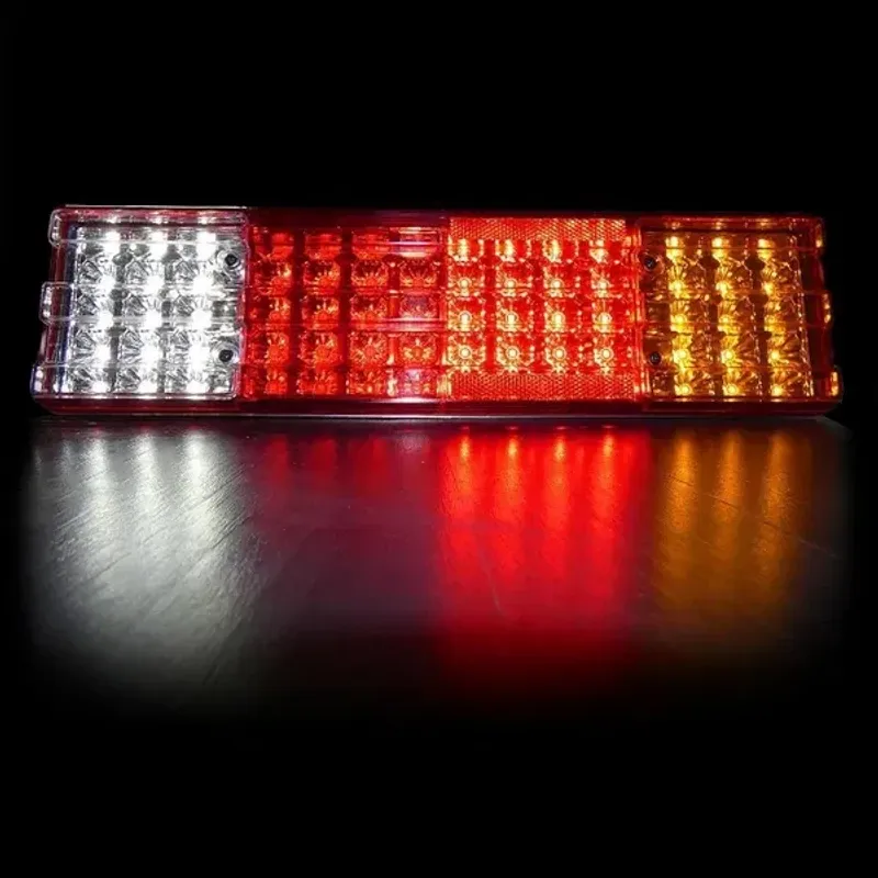 Комплект от 2 Броя Диодни LED Лед стопове 24V - 420mm x 110mm x 75mm - подходящи за Бус Камион Тир Ремарке Каравана - 3