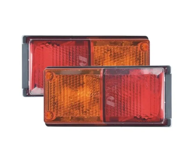 Комплект Стопове, Ляв и Десен, 4 Функции, Е-Мark, 12V-24V, Ремарке, Каравана, Камион, Агро Техника, Земеделски Машини - 2