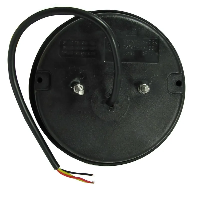 Комплект LED Светодиодни Стопове с Неон Ефект, Кръгли, Тип Хамбургер 12V-24V, E4, Ø14 см - 5