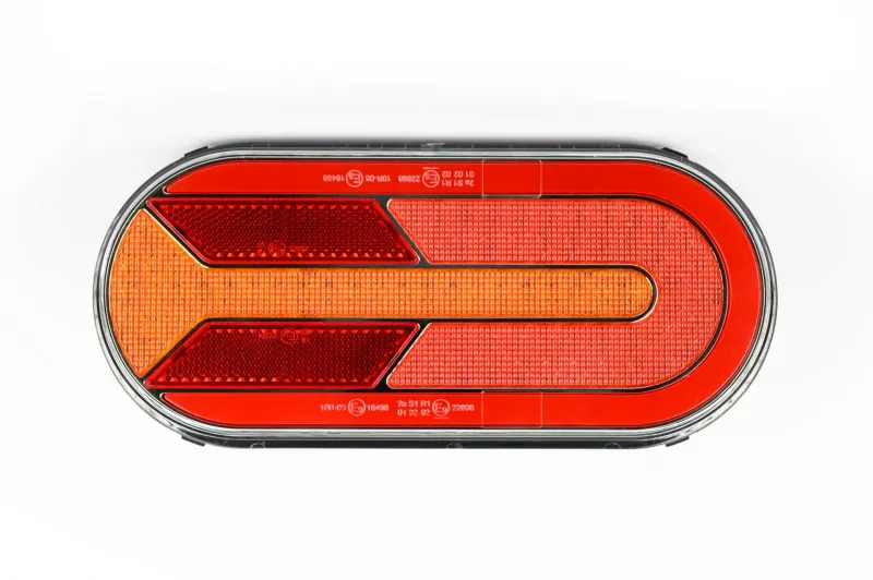 Комплект LED ЛЕД Диодни Стопове, Динамичен Мигач, 4 Функции, 12/24V - 5