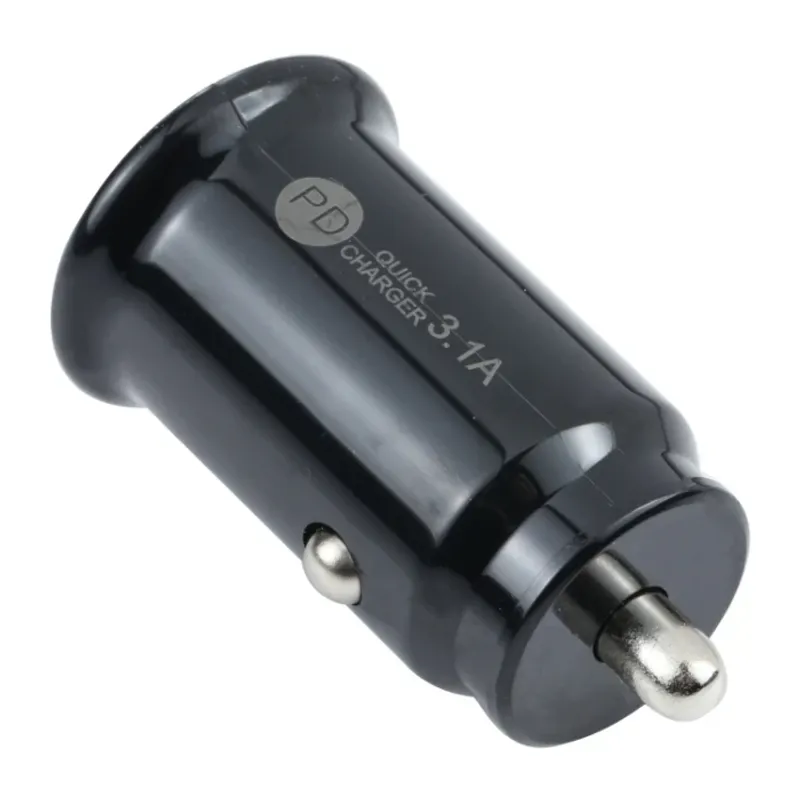 АДАПТЕР ЗА ЗАПАЛКА PG320 БЯЛ/ЧЕРЕН USB+TYPE C - 3