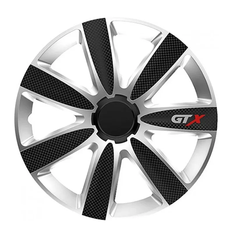 Тасове за джанти 13'' Versaco Carbon GTX - Black/Silver - 1