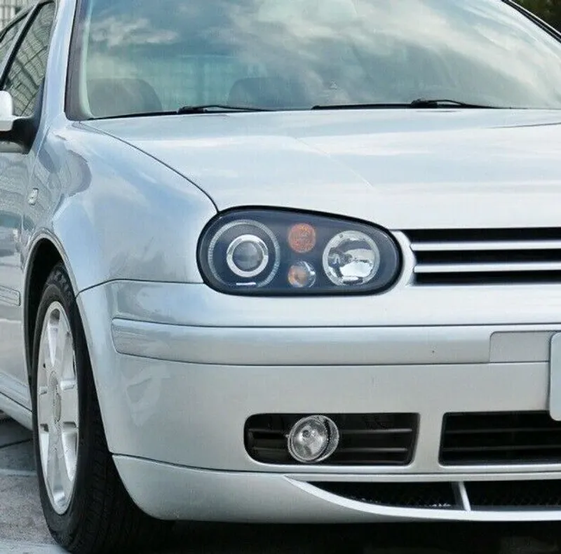 Фарове за мъгла, Халогени, Бели, за Фолксваген VW Golf Голф 4 97-06 - 5