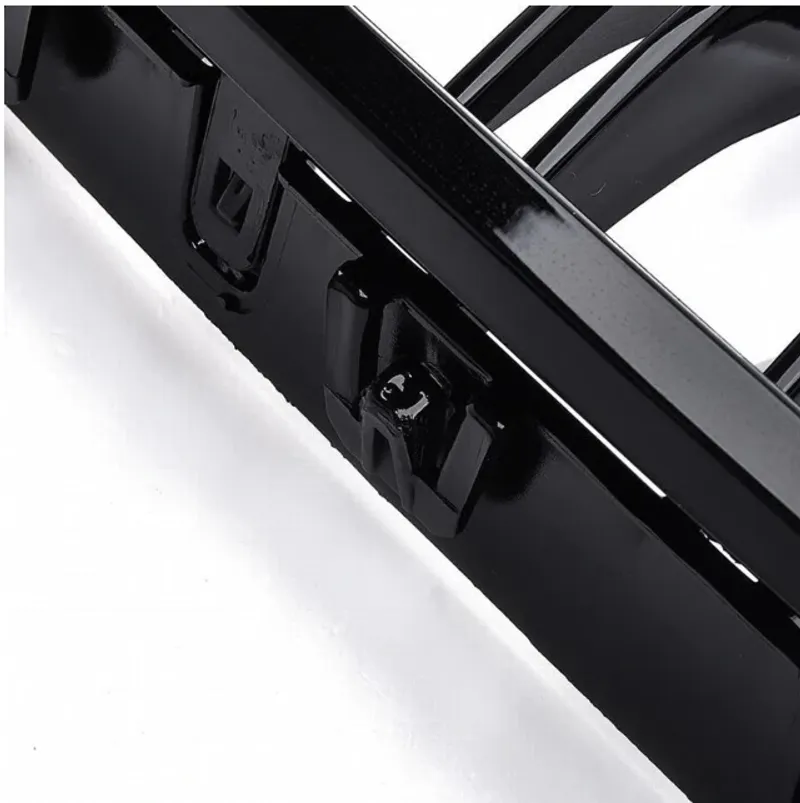 Бъбреци Решетки За БМВ BMW F10 F11 Черен Гланц Лак М5 Тип След 2010 - 4