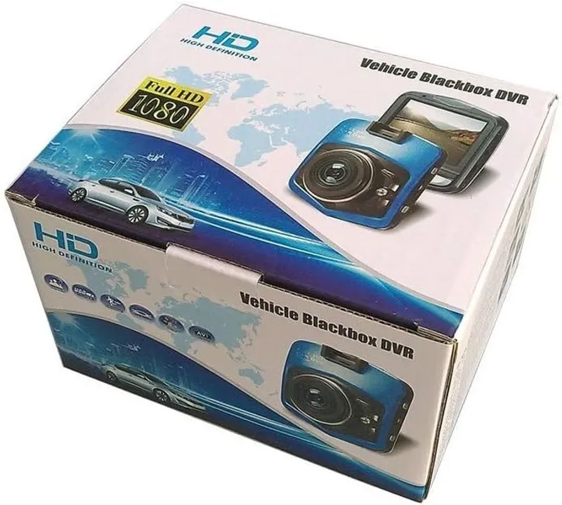 Видеорегистратор цифрова видеокамера рекордер Full HD 1080 + 32 GB Micro SD Card карта с памет 6.5 х 7 см 12/24V - 5