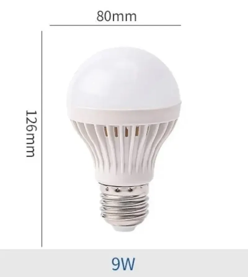 Подвижна работна LED лампа с щипки кабел и ключ 12V 9W - 4