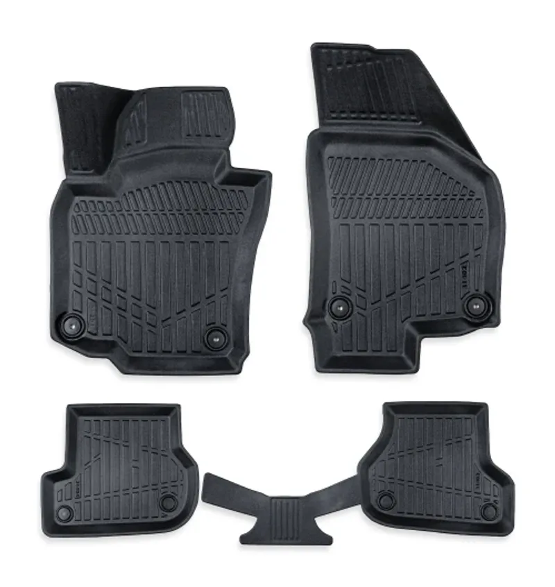 Комплект 4бр. 3D Гумени стелки за купе Erpassan - VW GOLF V 2003-2008 - 0