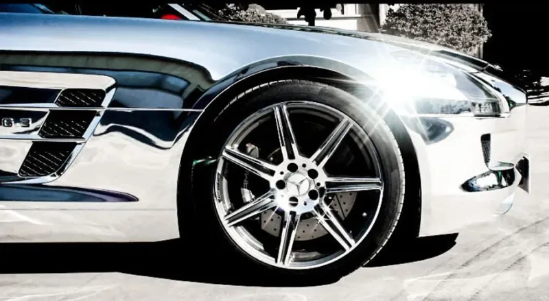 Декоративно автомобилно фолио 1.52 X 28M CHROME SILVER - 11
