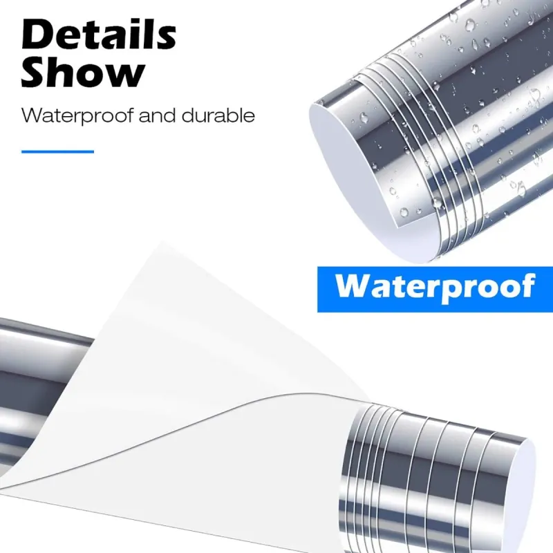 Декоративно автомобилно фолио 1.52 X 28M CHROME SILVER - 5