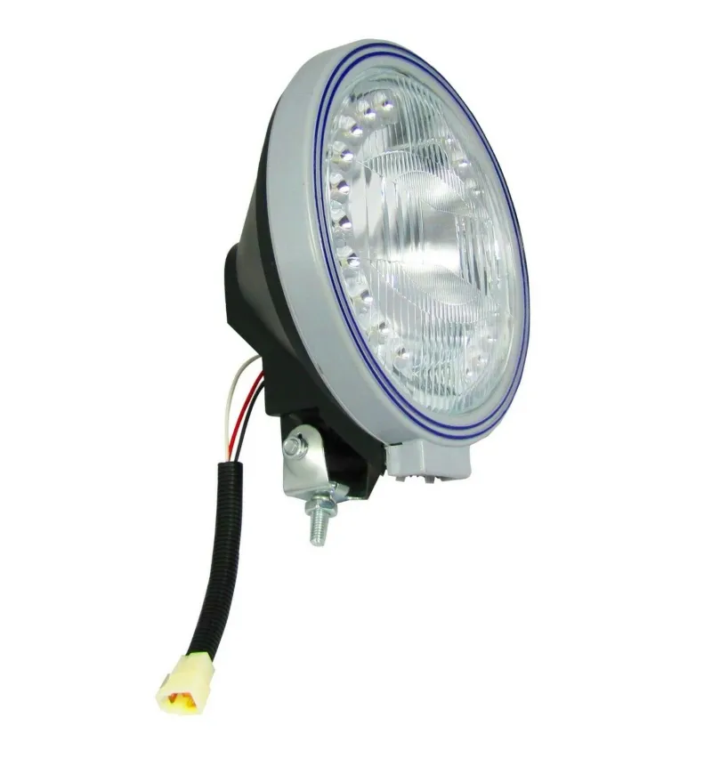 23см 12V Универсален Халоген С Функция Ангелски Очи  20 LED Диода, Фар за Мъгла, Spot Насочена Светлина - 1