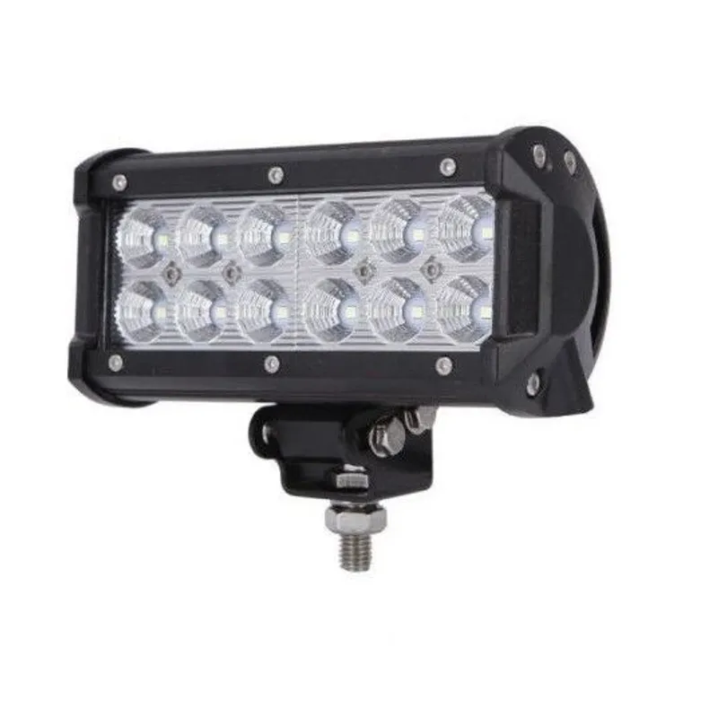 Универсален Лед LED Халоген Фар Работна Лампа 12V - 24V за автомобил офроуд бус ван камион - 1