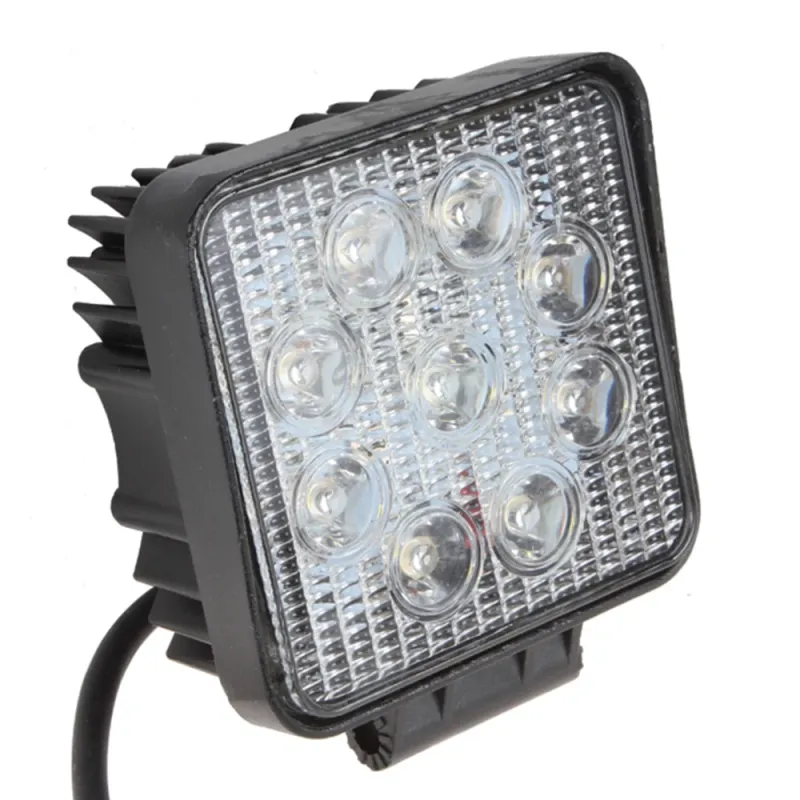 9 LED 27W Халоген Водоустойчива Светлина Работна Лампа 10-30V за Ролбар АТВ, Джип - 2