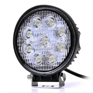 Универсален 27W Лед LED Халоген Фар Работна Лампа 12V - 24V за автомобил офроуд бус ван камион