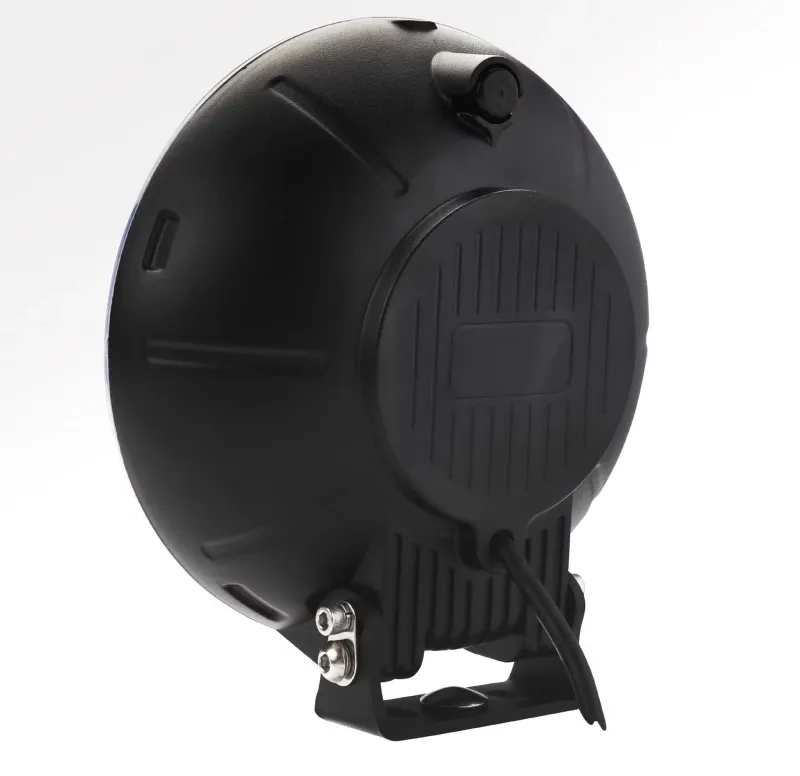 1 брой LED Диоден Халоген Фар с DRL бяло-жълт Ø 218 мм 12V-24V 120W Dark knight За Джип Камион Трактор Багер Земеделски Машини и др. - 9