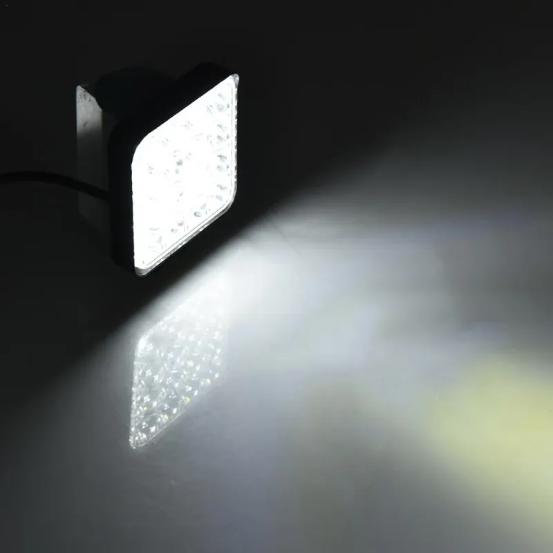 Комплект от 2бр. 48W Мини Лед LED Диоден Фар Халоген Дневни Светлини 12V - 24V за автомобил офроуд бус ван камион - 13