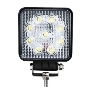 Универсален Лед LED Халоген Фар Работна Лампа 12V - 24V за автомобил офроуд бус ван камион