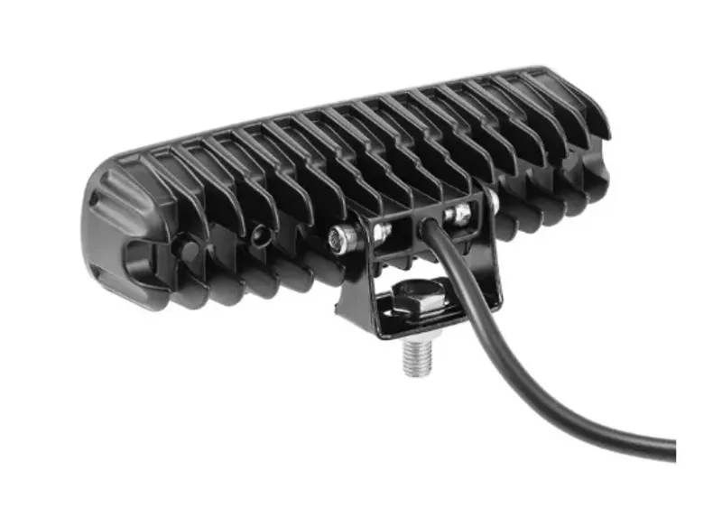 Универсален 54W Лед LED Халоген Фар Работна Лампа 12V - 24V с мигач бяло - оранжева светлина за автомобил офроуд бус ван камион - 5
