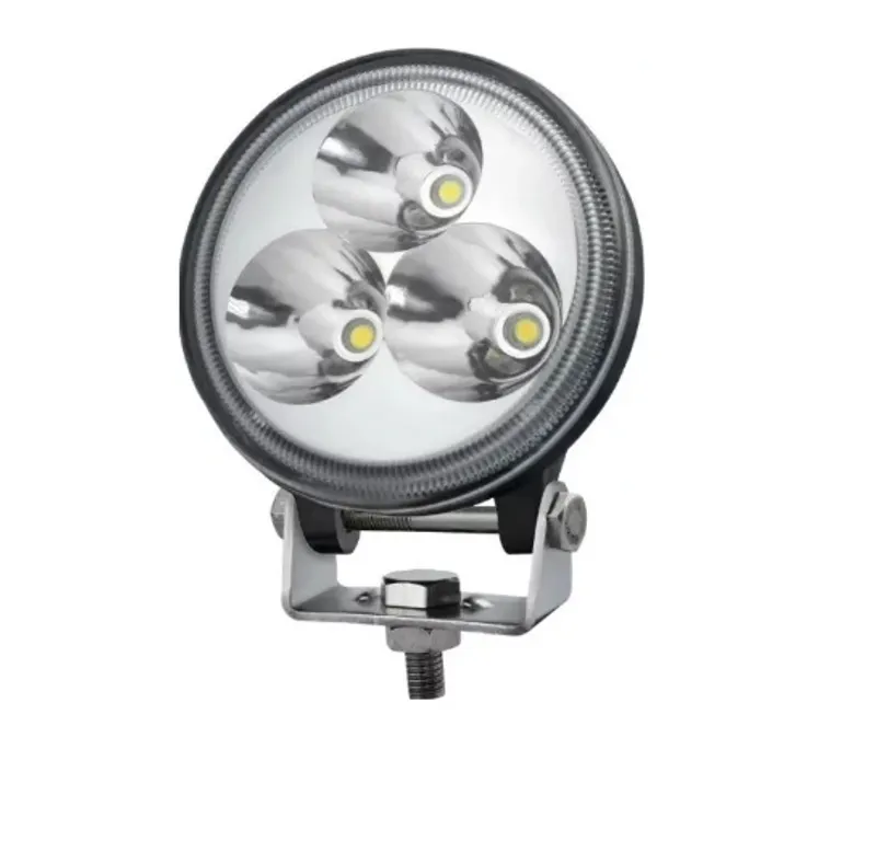 Универсален Лед LED Халоген Фар Работна Лампа 12V - 24V за автомобил джип офроуд мотор - 2