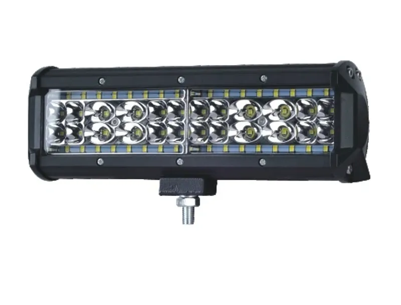 Универсален 168W Лед LED Халоген Фар Работна Лампа 12V - 24V с комбинирана бяла светлина за автомобил офроуд бус ван камион 26cm - 0
