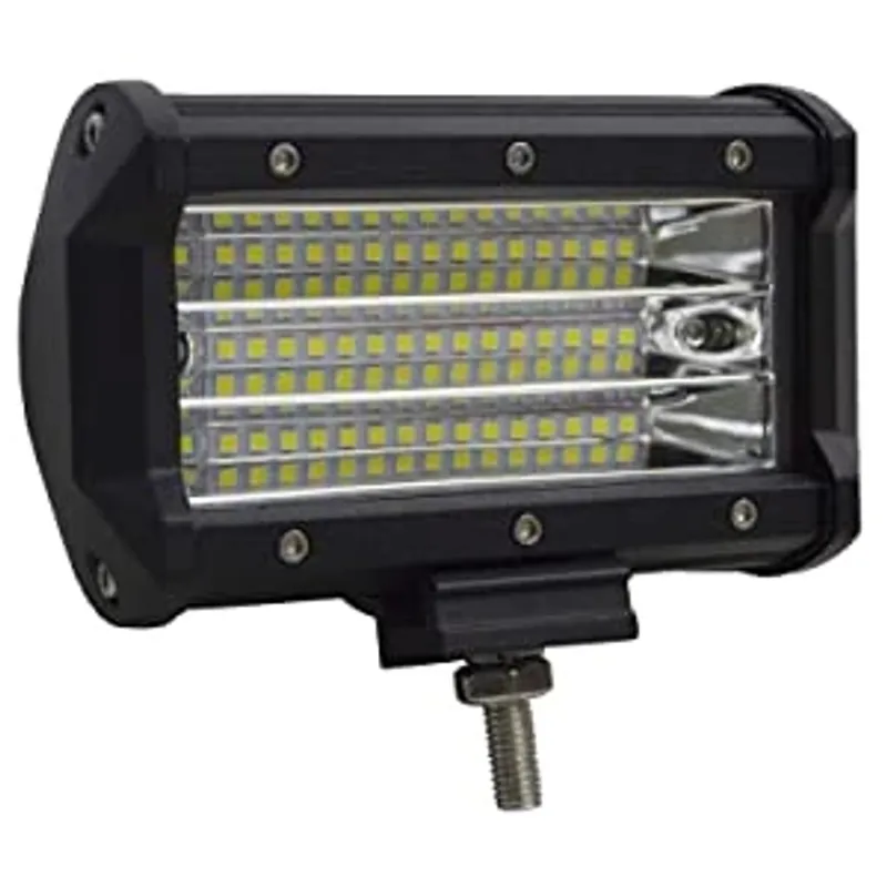 Универсален 90W Лед LED Халоген Фар Работна Лампа 12V - 24V с комбинирана бяла светлина за автомобил офроуд бус ван камион - 2