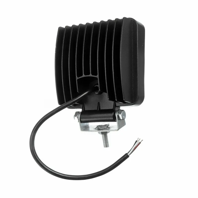 Универсален 162W Лед LED Халоген Фар Работна Лампа 12V - 24V бяла светлина + габаритна оранжева светлина за автомобил офроуд бус ван камион - 1