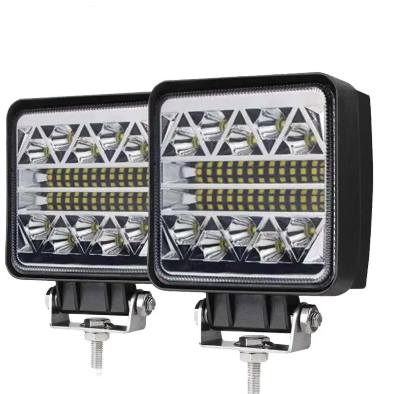 108W 36 LED ЛЕД Диоден Фар Работна Лампа Прожектор Задна Светлина 12V 24V - 3