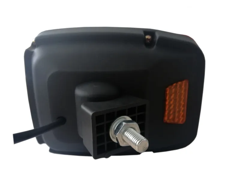 Ляв LED Фар с Мигач, Подходящ за Трактор, Комбайн, Багер, Снегорин и др - 4 диода, 12W, 1000lm - 7