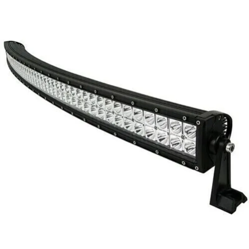 132 cm x 5.5 cm Slim Tънък Извит Мощен Диоден ЛЕД БАР LED Bar 300W 100 Led 12- 24V за Атв Джип 4х4 Offroad Камион Aвтомобил и др. - 4