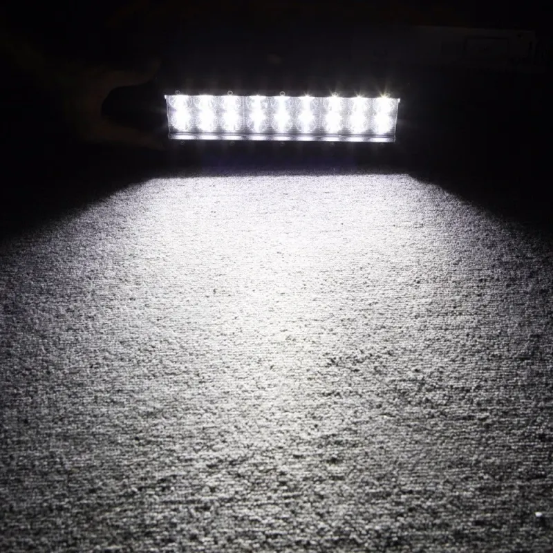 Универсален 54W Лед LED Халоген Фар Работна Лампа 12V - 24V с Комбинирана Светлина за автомобил офроуд бус ван камион - 3