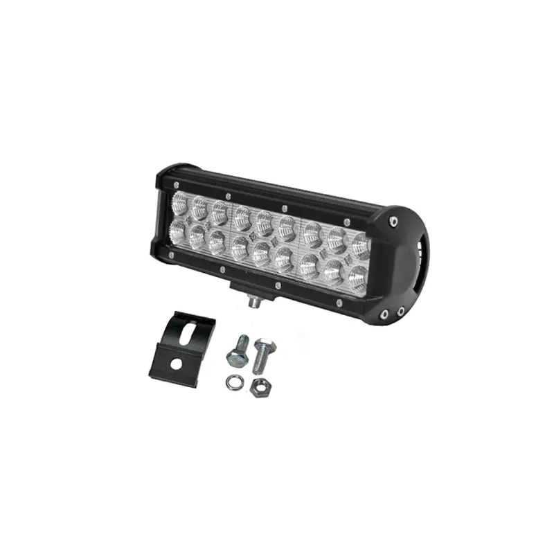Универсален 54W Лед LED Халоген Фар Работна Лампа 12V - 24V с Комбинирана Светлина за автомобил офроуд бус ван камион - 4
