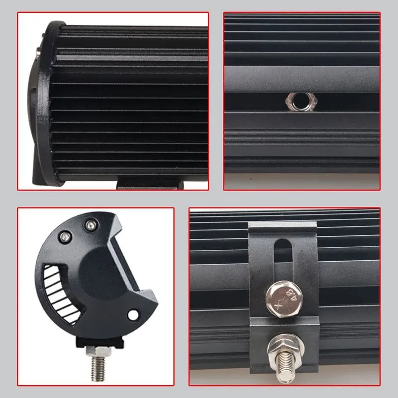 50 См Мощен LED бар Flexzon с Комбинирана Combo светлина 126W 42 LED 12V 24V АТВ, Джип, 4х4, Offroad - 3