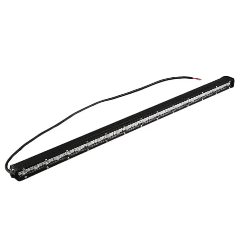 65 cm 72W Едноредов Мощен Диоден LED Лед Бар Ултра Тънък Халоген Лампа Прожектор 12V 24V за Автомобил АТВ Джип 4х4 Offroad Камион и др. - 4