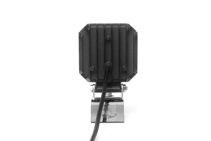 Универсална мощна LED ЛЕД диодна лампа халоген бяла светлина 27W 12V - 24V за камион трактор ролбар АТВ джип земеделски и селскостопански машини и др. 110 x 110 x 37 mm E-mark E9 - 8