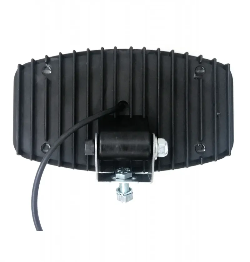 LED ЛЕД Високомощен диоден фар халоген лампа 12V - 24V бяло-жълто за АТВ джип камион трактор земеделски и селскостопански машини и др. 245 x 139 x 70 mm - 1