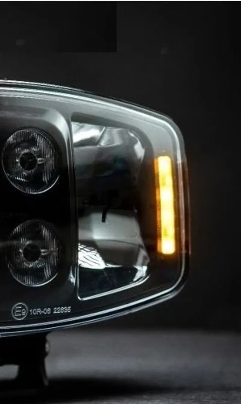 LED ЛЕД 90W Jumbo фар халоген лампа 12V - 24V с DRL parking светлина бяло-жълто за джип камион трактор - 8