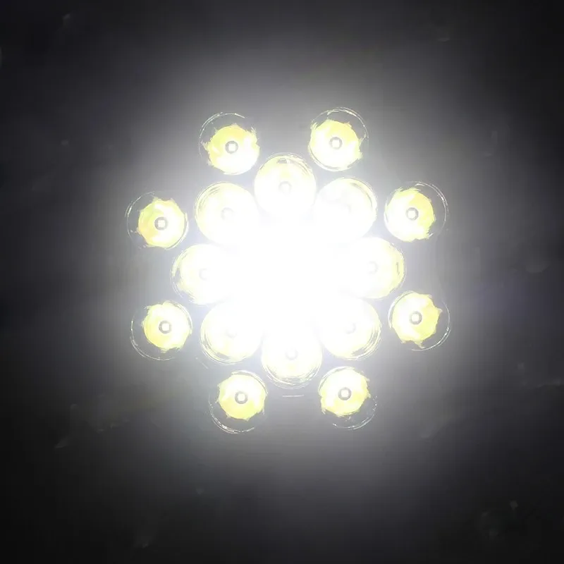 LED Халоген 22см Фар Бяла Светлина + Бяла и Жълта Габаритна 80W 9100lm 12V 24V Е-марк Е9 Бус Ван 4х4 Джип ATV Камион Трактор - 13