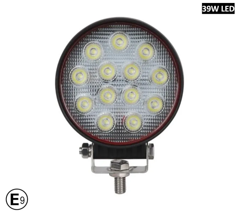 12См 39W Супер Мощен Кръгъл PRO Led Диоден Халоген Лед Лампа Прожектор 12V 24V - 5