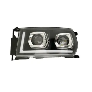 Ляв LED Лед диоден преден фар с DRL дневна светлина за камион Scania P G R S R420 R500 R520 R620 P500 24V