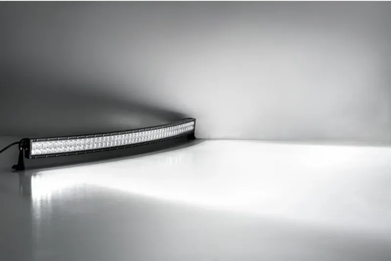 107 См Извит Мощен Led Бар 240w 80 Led 12v 24v Атв, Джип, 4х4, Offroad, Камион - 8