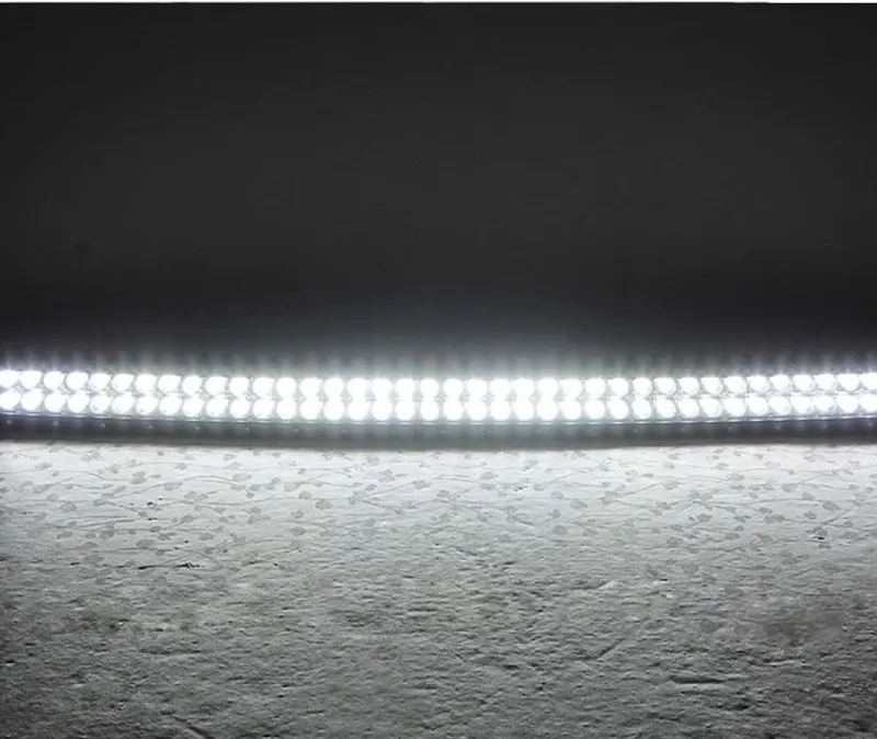 107 См Извит Мощен Led Бар 240w 80 Led 12v 24v Атв, Джип, 4х4, Offroad, Камион - 9