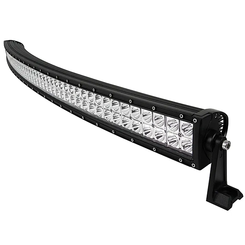 Извит 127См 288W Мощен Led Bar Лед Диоден Бар Прожектор с насочена бяла светлина 12V 24V - 2