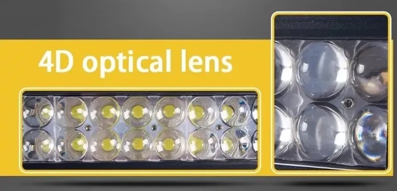 54См 120W Мощен 4D 4Д Епистар Led Bar Лед Диоден Бар Прожектор 12V 24V 7200 Лумена - 4