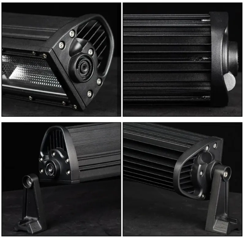 55 См 336W Мощен 7D 7Д Led Bar Лед Диоден Бар Прожектор 12V 24V 4 Редов - 4