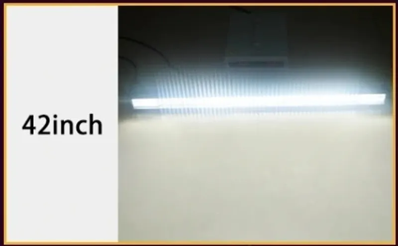 Извит 105 См 696W Мощен 7D 7Д Led Bar Лед Диоден Бар Прожектор 12V 24V - 2
