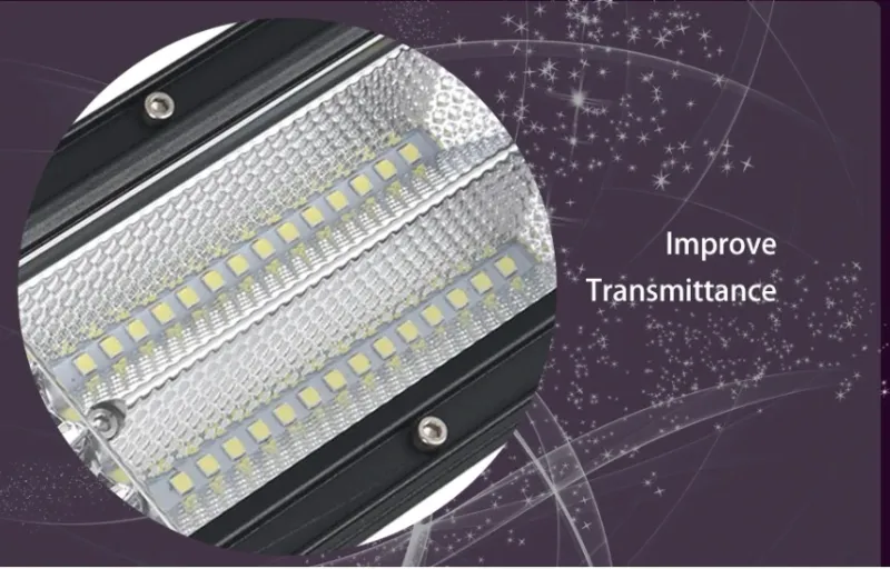Извит 105 См 696W Мощен 7D 7Д Led Bar Лед Диоден Бар Прожектор 12V 24V - 4